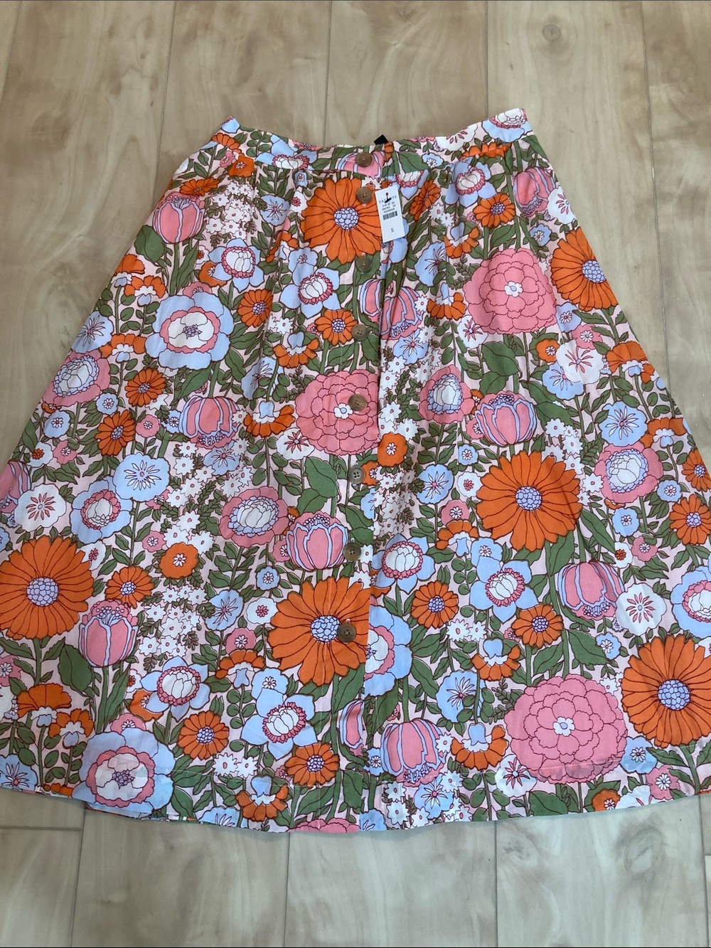 Talbots 100% cotton skirt